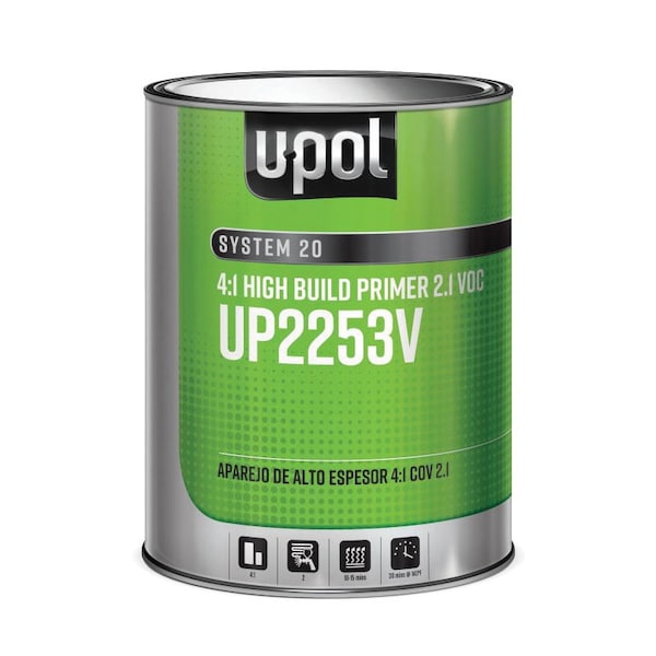 U-Pol S2025 4:1 GRAY PRIMER 3.79 1USGAL, Gallon UP2253V - main